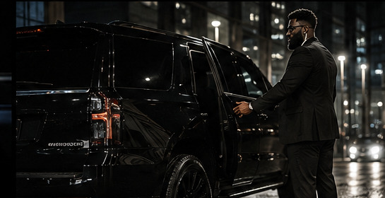 Vehicle handoff under venue lights